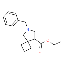 ethyl 6-benzyl-6-azaspiro[3.4]octane-8-carboxylate Structure