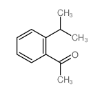 Ethanone, 1-[2- (1-methylethyl)phenyl]- Structure