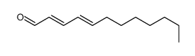 (2E,4Z)-dodeca-2,4-dienal结构式