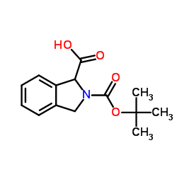 2-(tert-Butoxycarbonyl)isoindoline-1-carboxylicacid picture