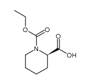 (R)-1-(ethoxycarbonyl)pipecolic acid Structure