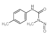 Urea,N-methyl-N'-(4-methylphenyl)-N-nitroso-结构式