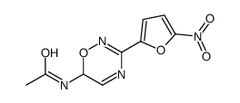 ACETAMIDE,N-(3,5-NITRO-2-FURYL)-1,2,4-OXADIAZINYL-结构式