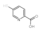 5-Mercaptopyridine-2-carboxylic acid Structure