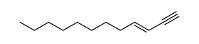 (3E)-3-Dodecene-1-yne structure