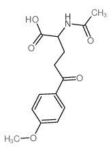 Benzenepentanoic acid, a-(acetylamino)-4-methoxy-d-oxo- picture