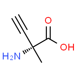 3-Butynoicacid,2-amino-2-methyl-,(2R)-(9CI) structure