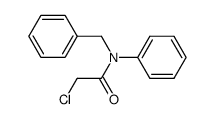 N-BENZYL-2-CHLORO-N-PHENYLACETAMIDE结构式