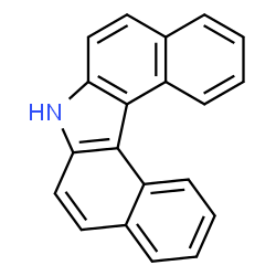 5H-Dibenzo[c,g]carbazole结构式