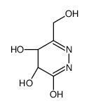 3(2H)-Pyridazinone, 4,5-dihydro-4,5-dihydroxy-6-(hydroxymethyl)-, (4S,5R)- (9CI) picture