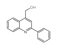2-苯基喹啉-4-甲醇结构式