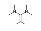 1,1-bis(dimethylamino)-2,2-difluoroethene结构式