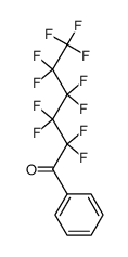 undecafluoro-1-phenyl-hexan-1-one Structure