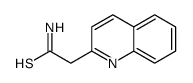 2-quinolin-2-ylethanethioamide结构式