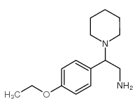 2-(4-ethoxy-phenyl)-2-piperidin-1-yl-ethylamine结构式
