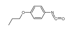 1-isocyanato-4-propyloxybenzene Structure