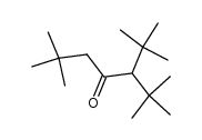 3-tert-butyl-2,2,6,6-tetramethyl-heptan-4-one Structure