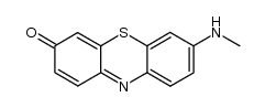 7-methylamino-phenothiazin-3-one Structure