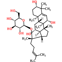 Ginsenoside Rh7 Structure