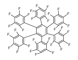 Hexakis-(pentafluorphenyl)-benzol Structure