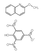 2-methoxyquinoline; 2,4,6-trinitrophenol picture