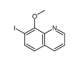 7-iodo-8-methoxyquinoline structure