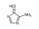 3-amino-1,2,4-triazolium chloride结构式