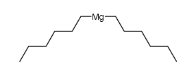 di-n-hexylmagnesium Structure