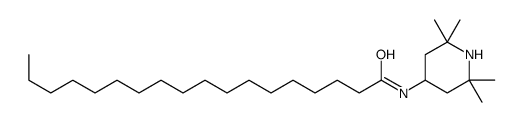 N-(2,2,6,6-tetramethylpiperidin-4-yl)octadecanamide Structure