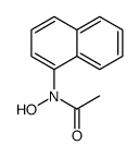 N-hydroxy-N-naphthalen-1-ylacetamide结构式