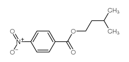 1-Butanol, 3-methyl-,1-(4-nitrobenzoate) structure