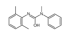 3-(2,6-dimethylphenyl)-1-methyl-1-phenylurea结构式