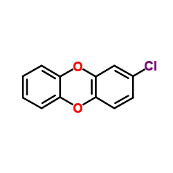 2-Chlorooxanthrene structure