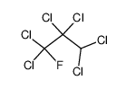 1,1,2,2,3,3-hexachloro-1-fluoro-propane Structure