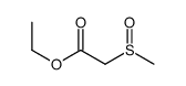 ethyl (methylsulphinyl)acetate结构式