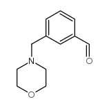 3-(MORPHOLINOMETHYL)BENZALDEHYDE Structure