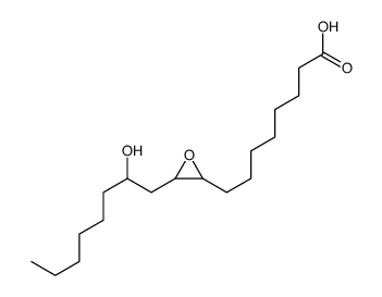 3-(2-hydroxyoctyl)oxiran-2-octanoic acid结构式