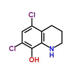 5,7-Dichloro-1,2,3,4-tetrahydro-8-quinolinol Structure