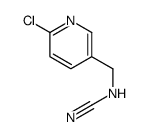 (6-chloropyridin-3-yl)methylcyanamide结构式