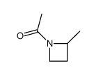 Azetidine, 1-acetyl-2-methyl- Structure