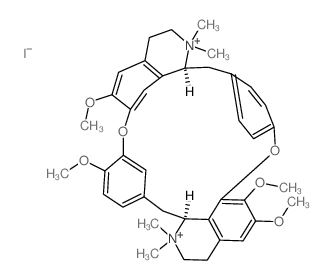 Bebeerine iodide, O-dimethyl- picture