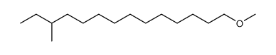 1-methoxy-12-methyl-tetradecane Structure