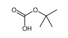 tert-butyl hydrogen carbonate Structure