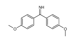 bis(4-methoxyphenyl)methanimine结构式