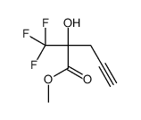 Methyl 2-hydroxy-2-(trifluoromethyl)-4-pentynoate Structure