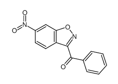 (6-nitro-benz[d]isoxazol-3-yl)-phenyl ketone结构式