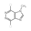 2,5-dichloro-9-methyl-3,4,7,9-tetrazabicyclo[4.3.0]nona-2,4,7,10-tetraene picture