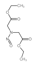 ethyl 2-(ethoxycarbonylmethyl-nitroso-amino)acetate结构式