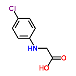 2-((4-氯苯基)氨基)乙酸结构式