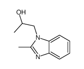 1-Benzimidazoleethanol,alpha,2-dimethyl-(7CI,8CI) Structure